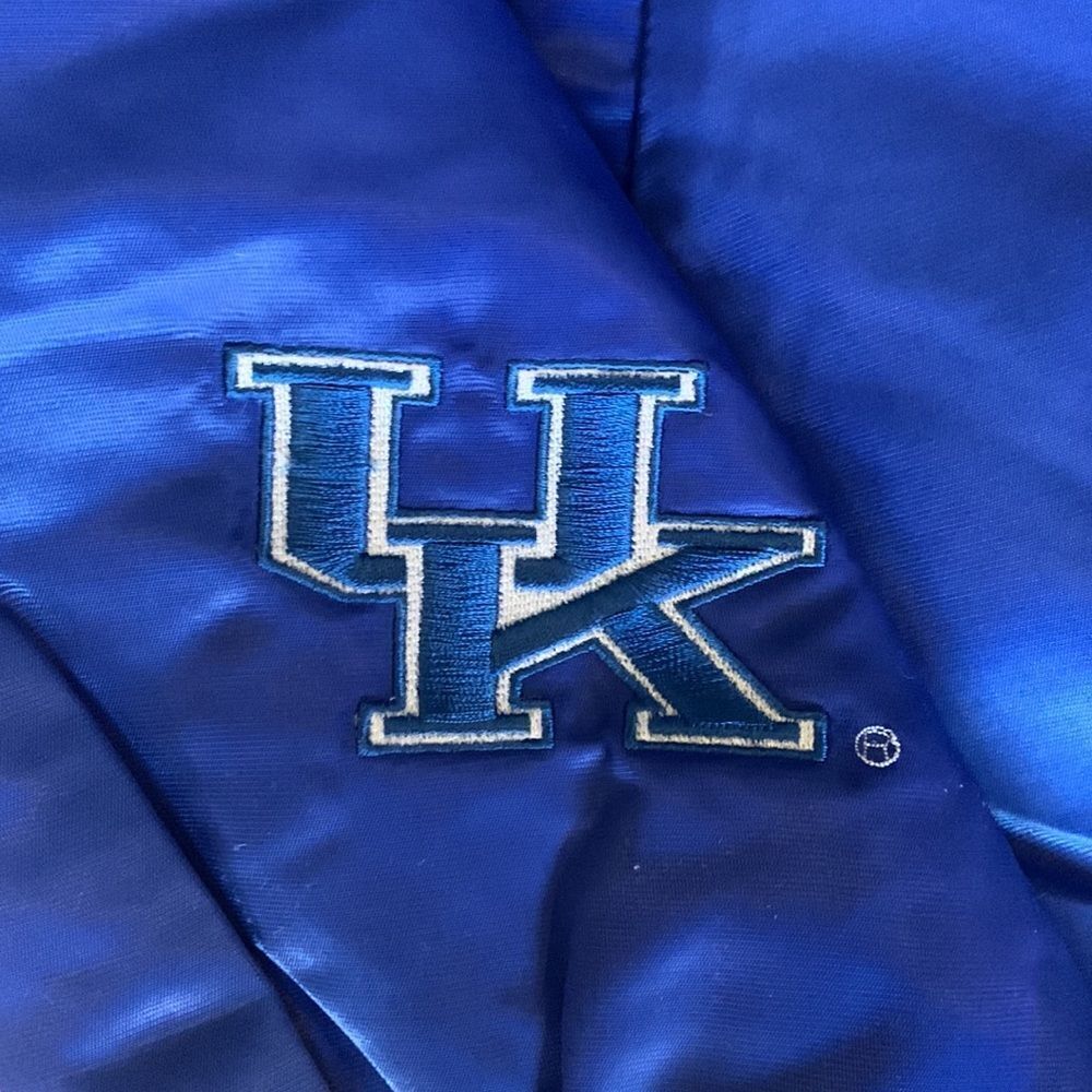 XL Brand New Vintage 90s Kentucky Wildcats Bomber Football Jacket - Picture 4 of 8